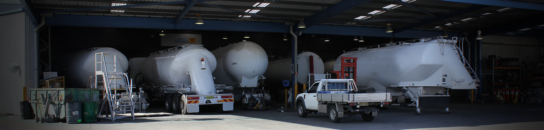 Liquip NSW now offers dry bulk trailer servicing at it new Smithfield site