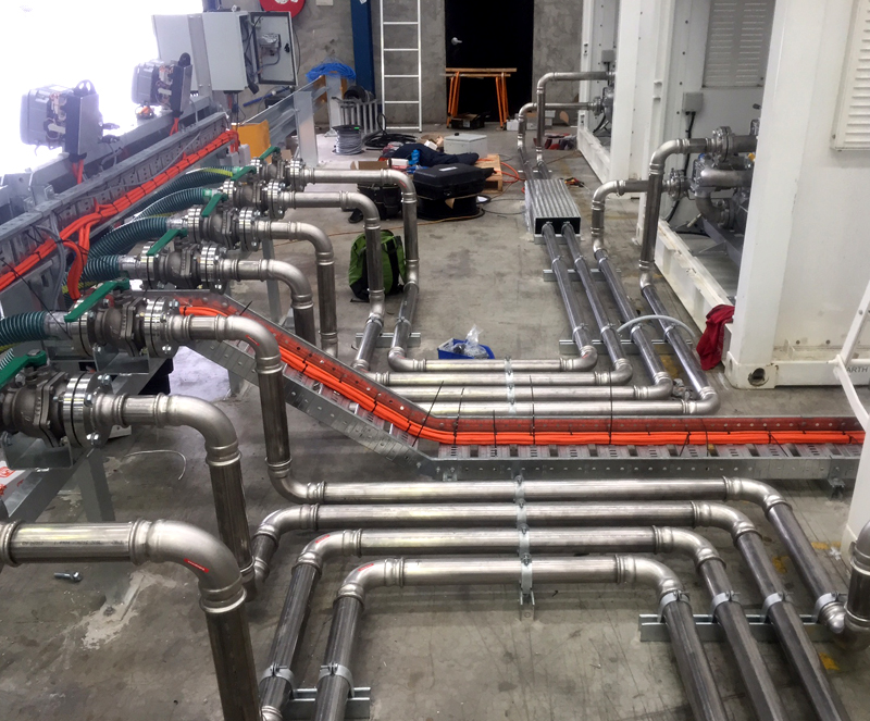 Self Bunded Tank Farm piping by Liquip Victoria