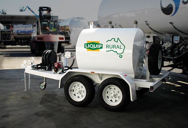 Australian made refuelling tank trailer